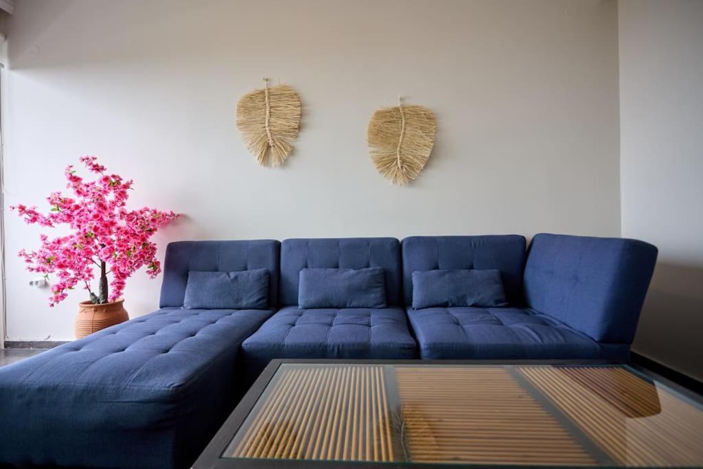 Panoramic White Blue Apartment Chios Town Bagian luar foto