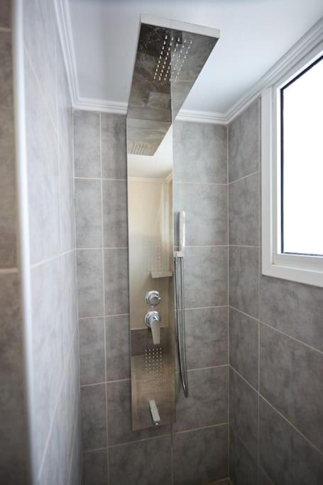 Panoramic White Blue Apartment Chios Town Bagian luar foto